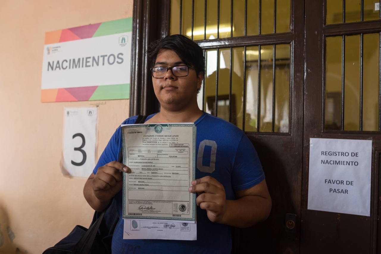 Por primera vez expiden en Yucatán acta de nacimiento para mujer trans
