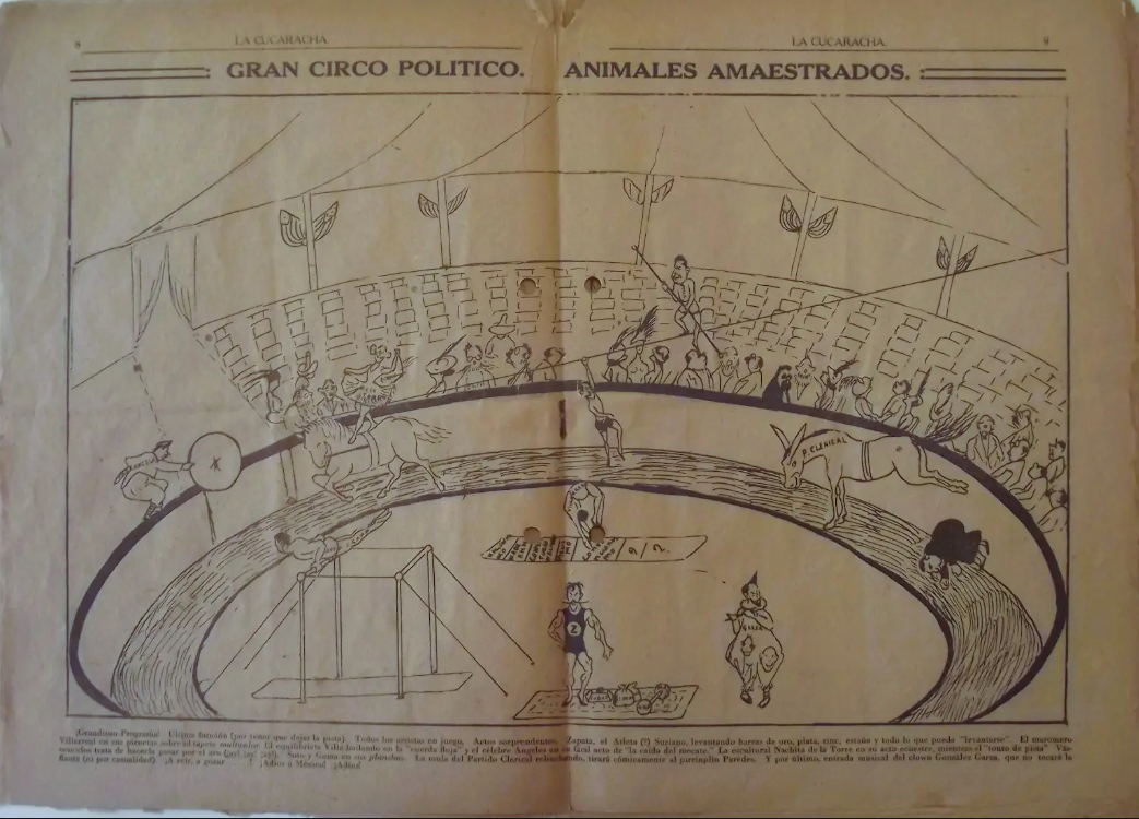 Políticos… ¡Al circo!