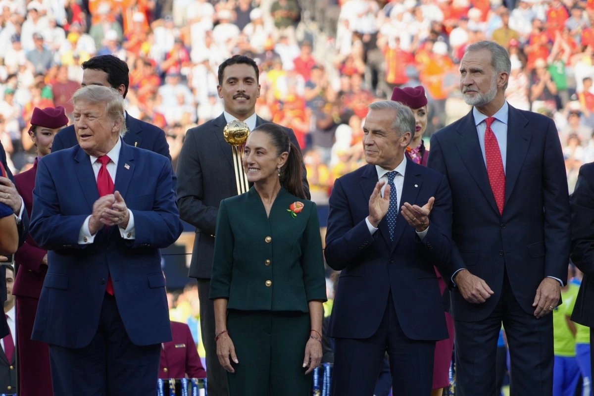 Sheinbaum, bien en el Mundial