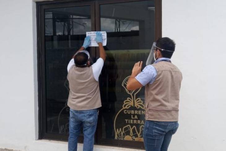 Gobierno de Yucatán clausura 60 negocios por incumplimiento sanitario