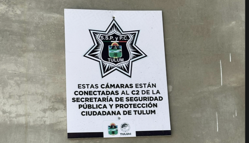 Instalación de cámaras en comercios de Tulum ha disminuido índice delictivo