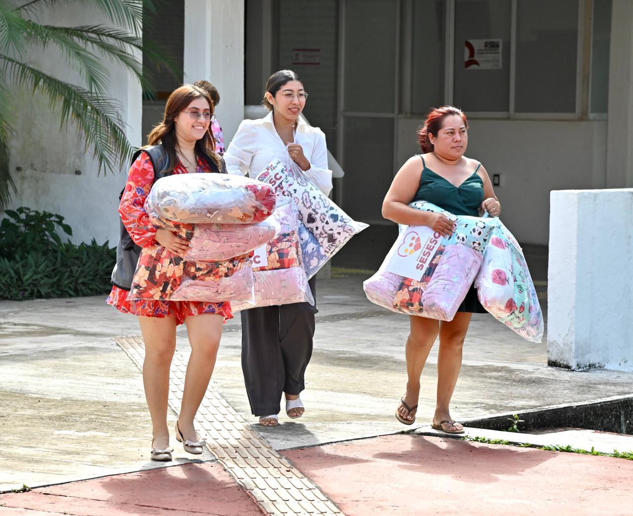 Arranca DIF Quintana Roo colecta anual de cobijas y cobertores