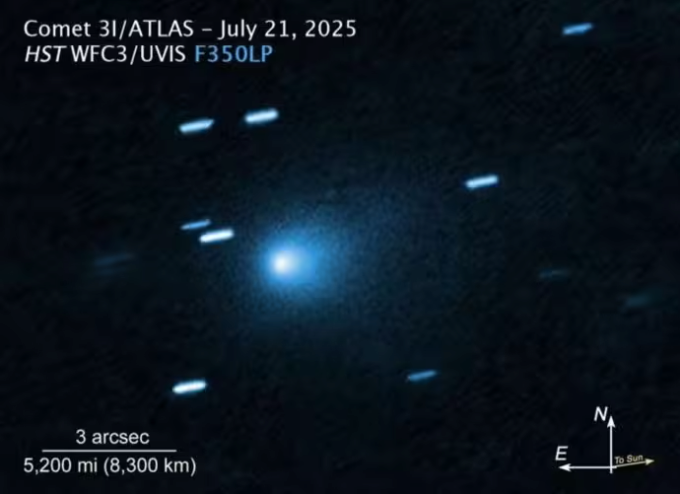 Cometa 3I/Atlas no viene con ''alienígenas'' confirma la ESA: Conoce la fecha de su mayor acercamiento a la Tierra