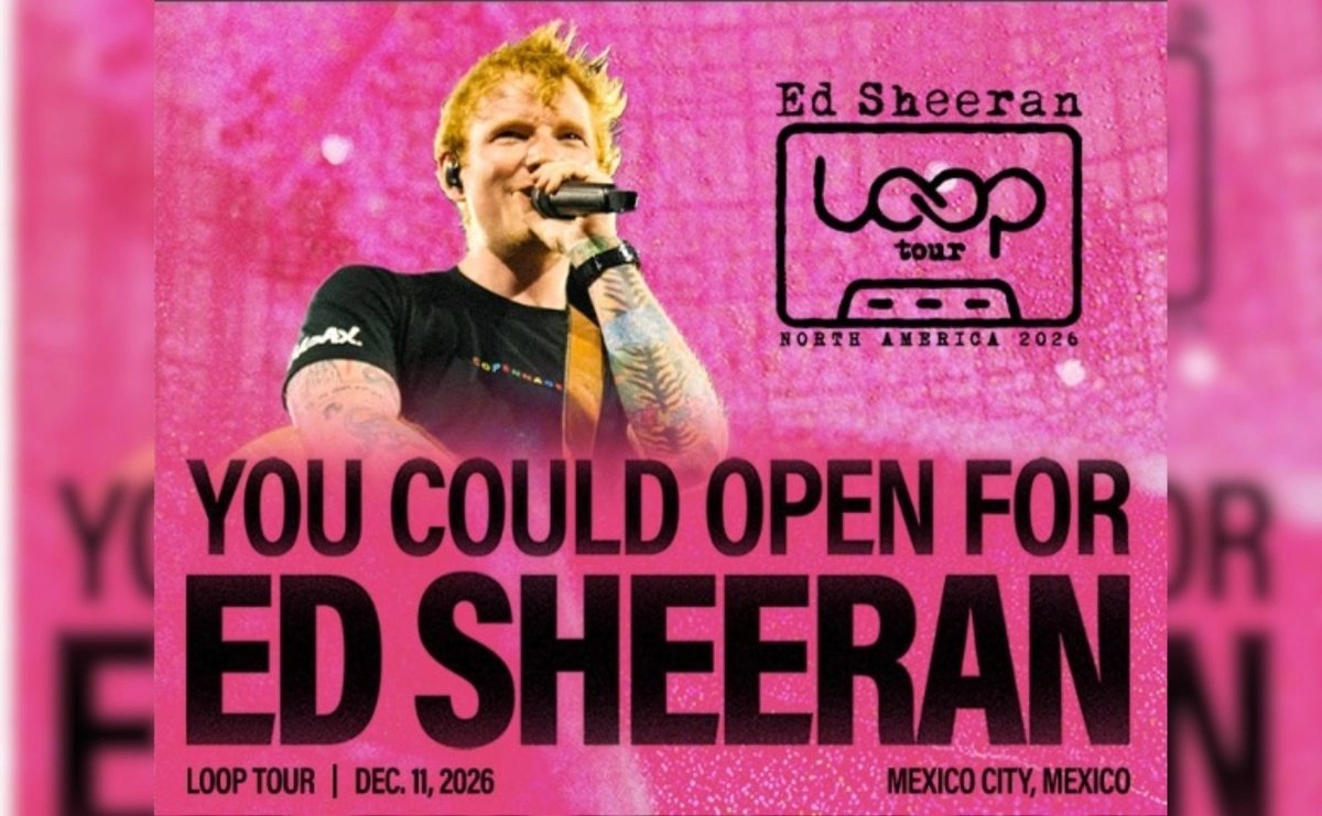 Concurso para ser el 'telonero' de Ed Sheeran en México se satura de postulaciones pro Palestina