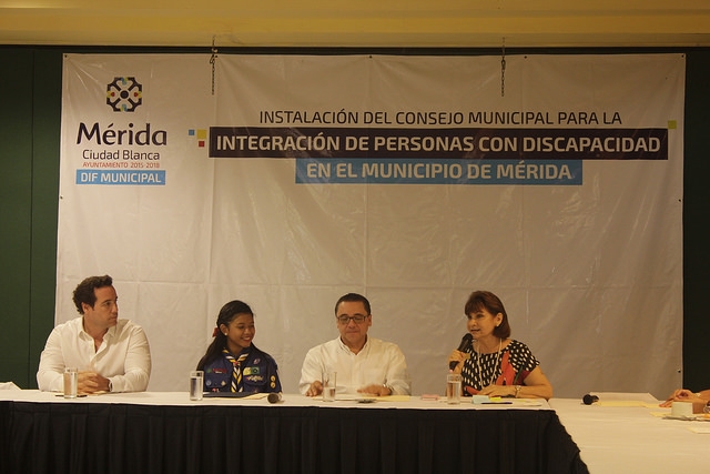 Consejo dará voz a la discapacidad en Mérida