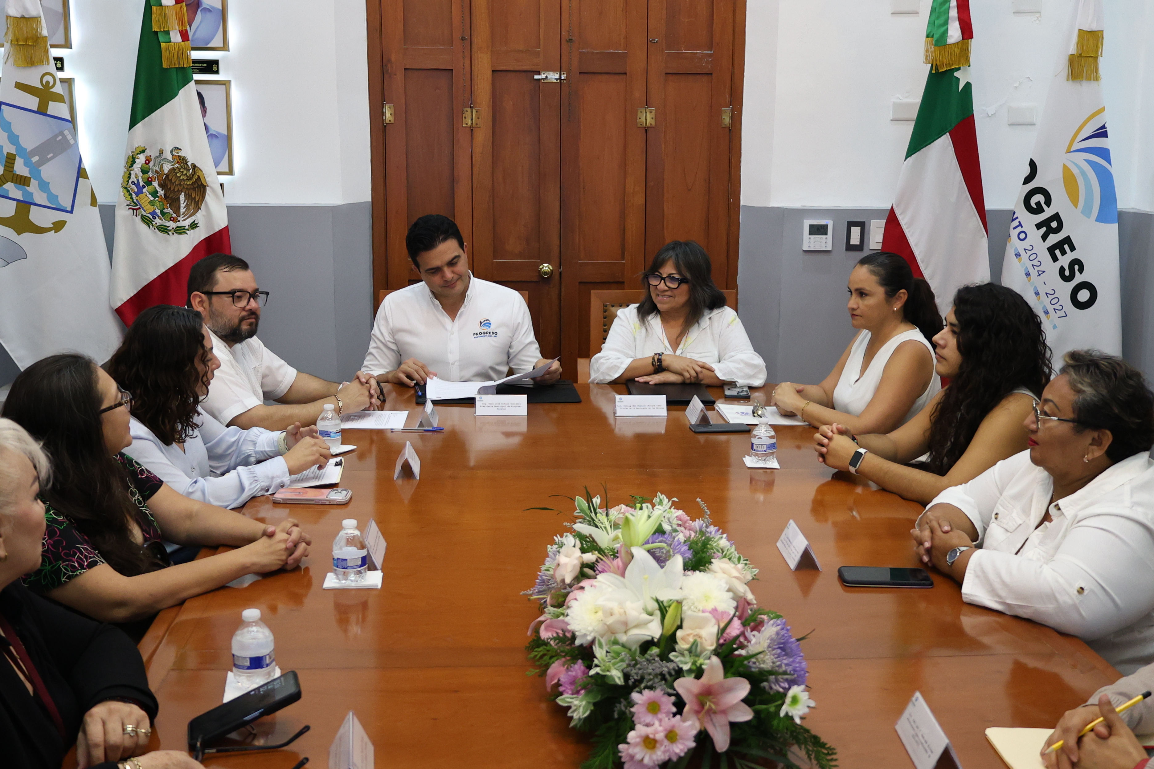 Progreso y Semujeres firman convenio para la atención a niñas, adolescentes y mujeres