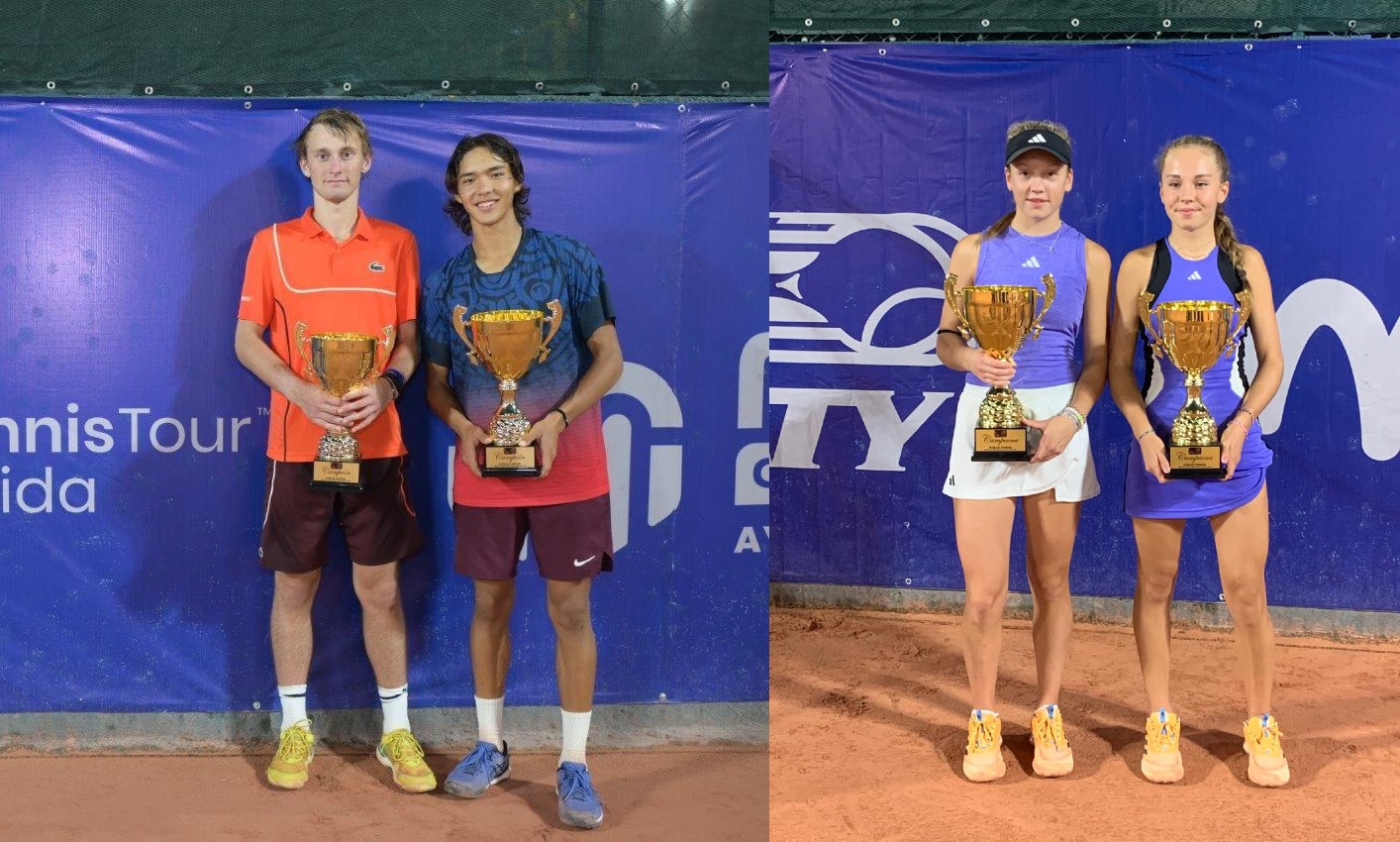 Muchas emociones y tenis de alto nivel en la Copa Yucatán