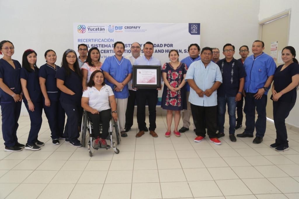 Reconocen calidad de servicios del Cropafy