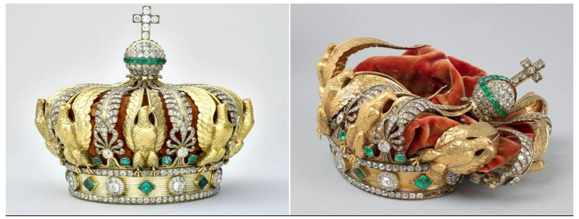 Restaurarán corona de la emperatriz Eugenia, dañada en el robo del Louvre