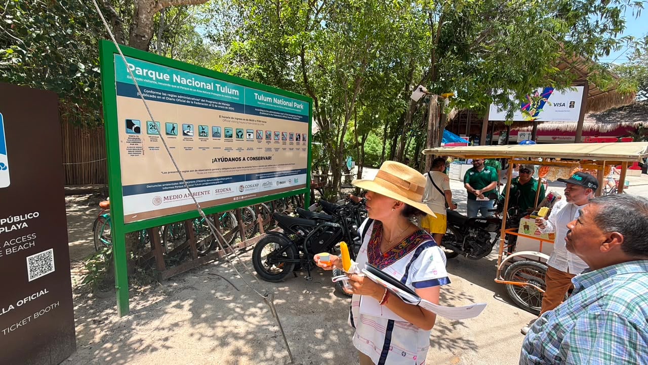Titular de Sectur anuncia construcción de un corredor turístico en el acceso al Parque del Jaguar, en Tulum