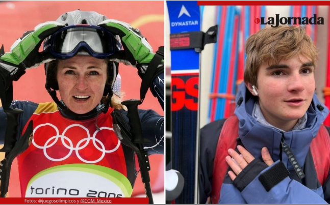 Sarah Schleper y Lasse Gaxiola, madre e hijo que representarán a México en Juegos Olímpicos de Invierno