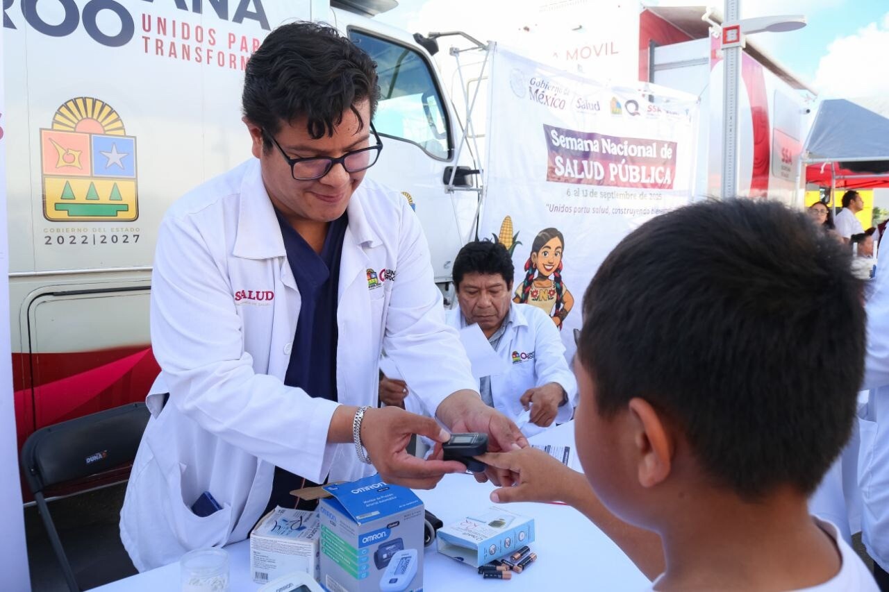 Playa del Carmen recibe la Semana Nacional de Salud con servicios gratuitos para la comunidad