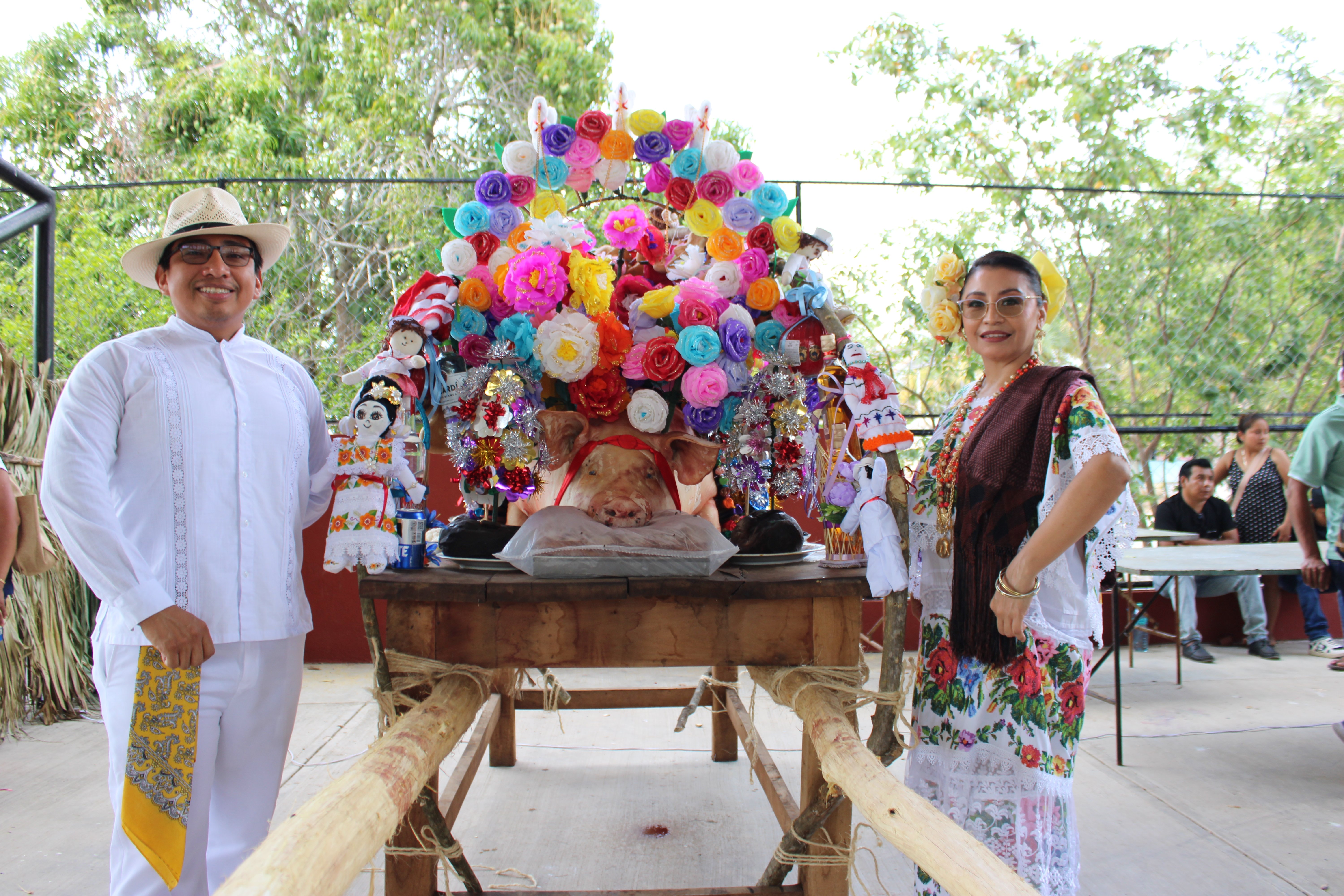 K'uub pool, la ofrenda de San Bernardo, Kopomá