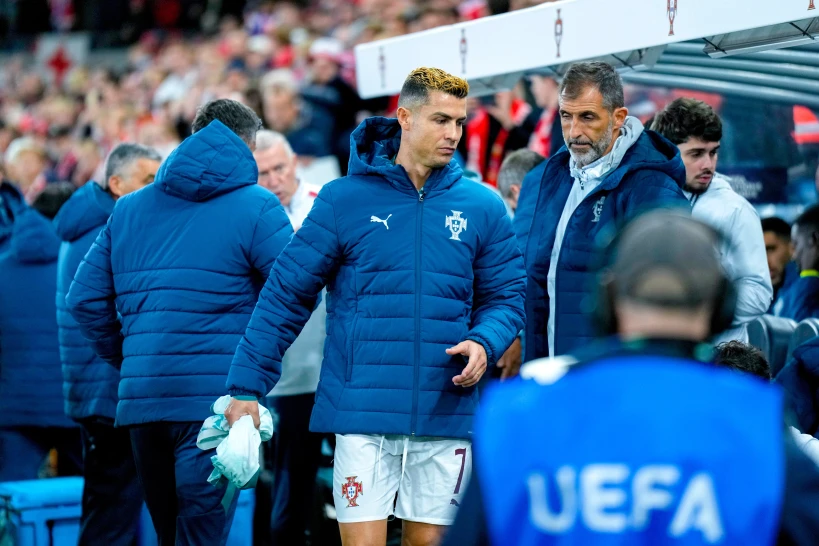 Cristiano Ronaldo abandona concentración de Portugal tras saber que no será titular ante Dinamarca