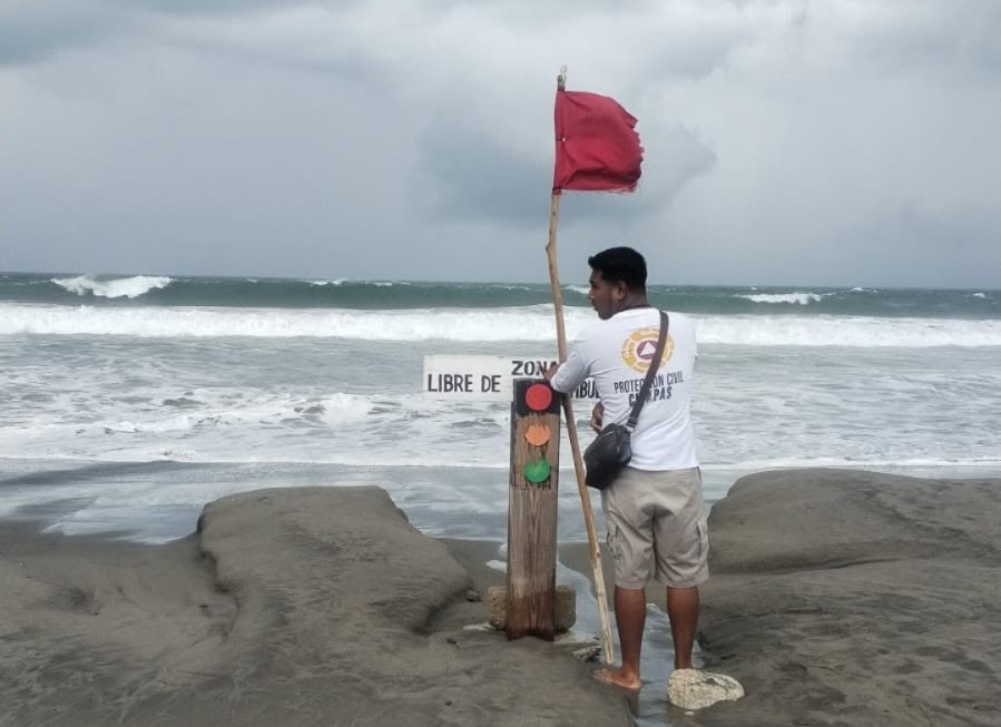 Se forma la tormenta tropical 'Cristina' en el pacífico; Chiapas en alerta