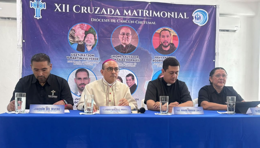 La Iglesia busca fortalecer lazos matrimoniales en Cancún este 11 de octubre