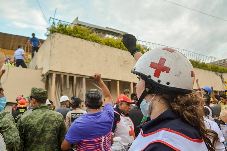 La Jornada Maya | Nacional | La Jornada Maya | Tras Sismo, La Cruz Roja ...