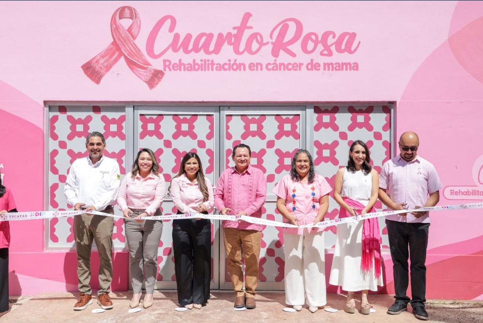 DIF abre el primer Cuarto Rosa de Yucatán para rehabilitar a mujeres después del tratamiento