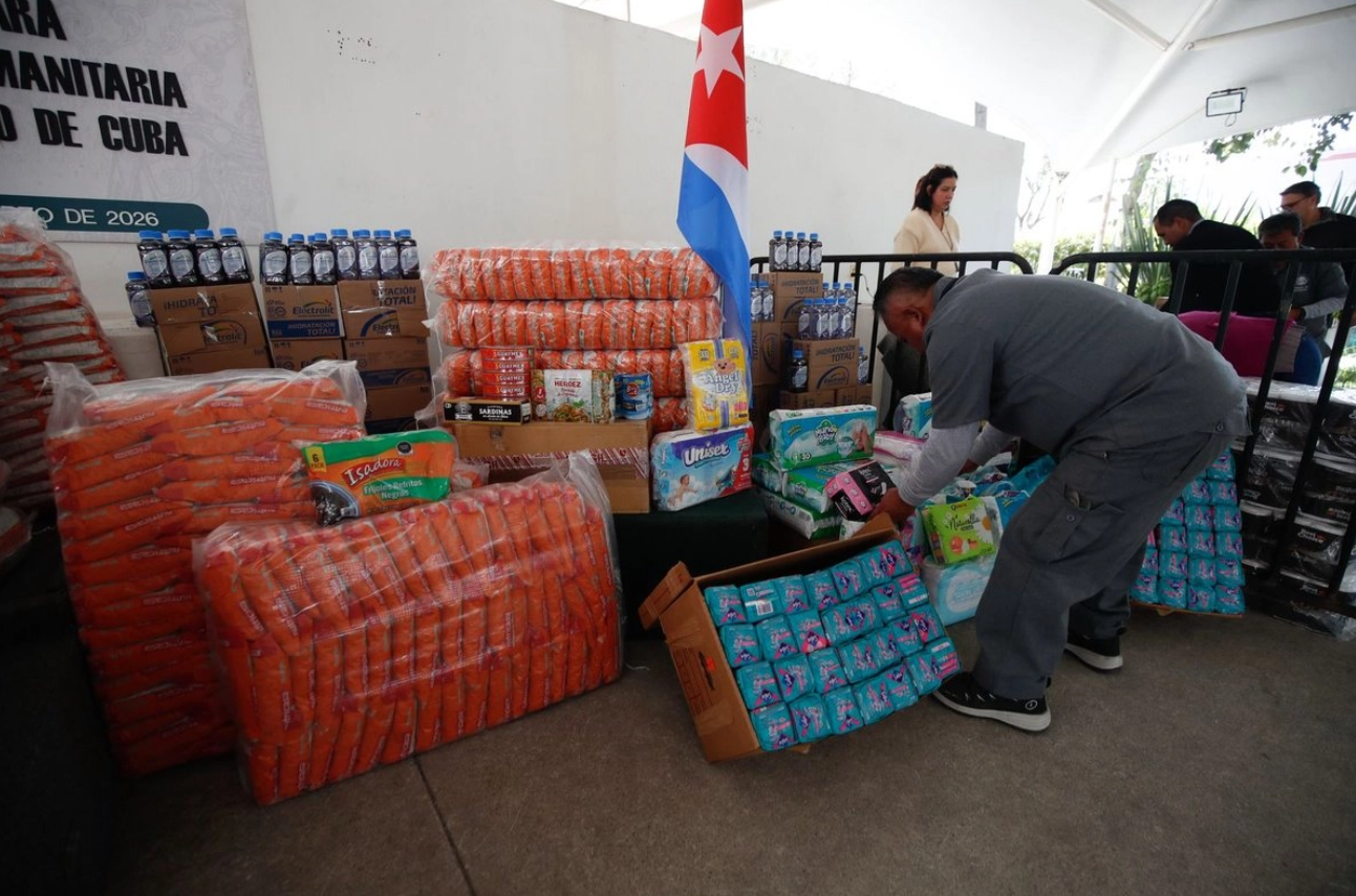 Realizan en Mérida, Yucatán, colecta para apoyar a Cuba 