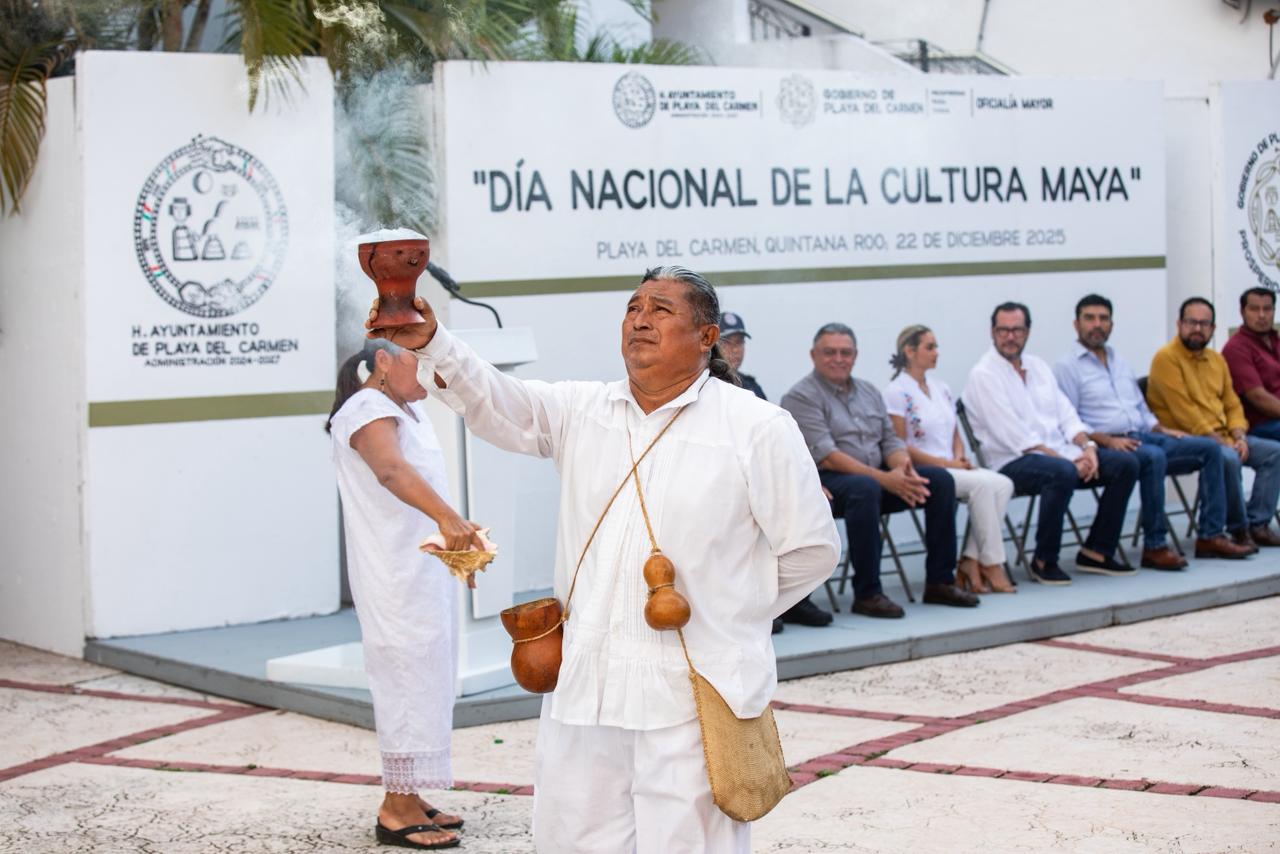 Con especial reconocimiento a las mujeres indígenas, 'Playa' conmemora el Día Nacional de la Cultura Maya 
