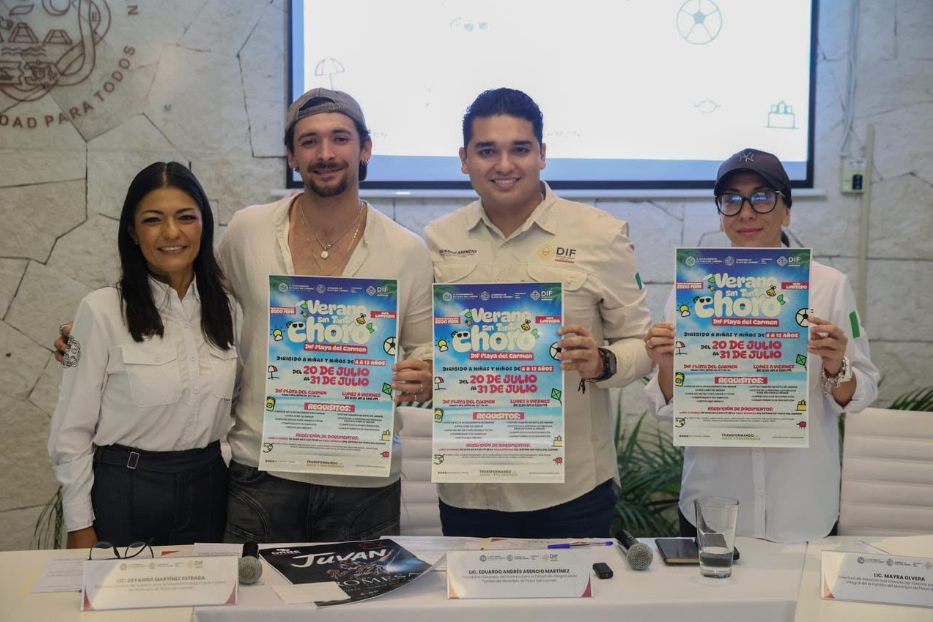 DIF Playa del Carmen anuncia el curso de verano Sin tanto choro 2026 
