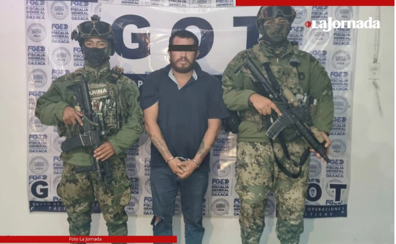 Detienen a líder de 'Los Cromos', grupo vinculado al 'CJNG' en el Istmo de Tehuantepec