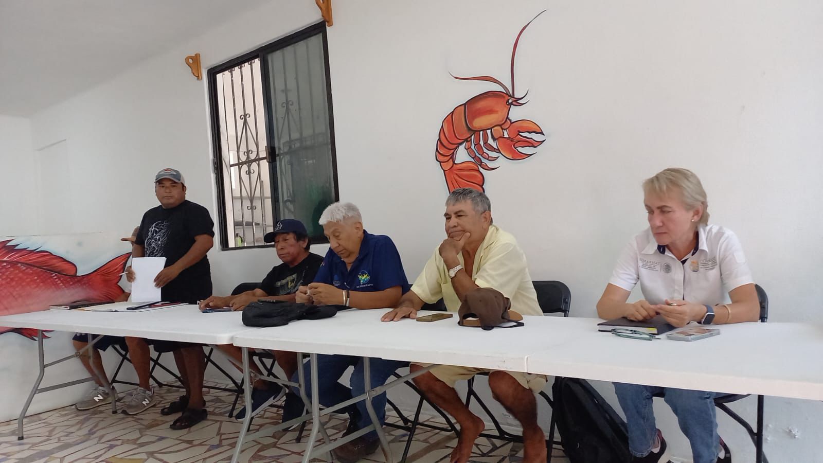 Pescadores de Tulum cambian su mesa directiva
