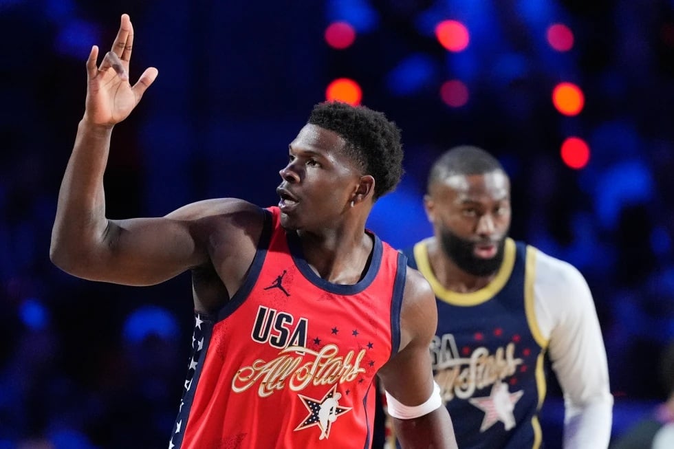 Anthony Edwards, el Más Valioso del renovado duelo de estrellas de la NBA