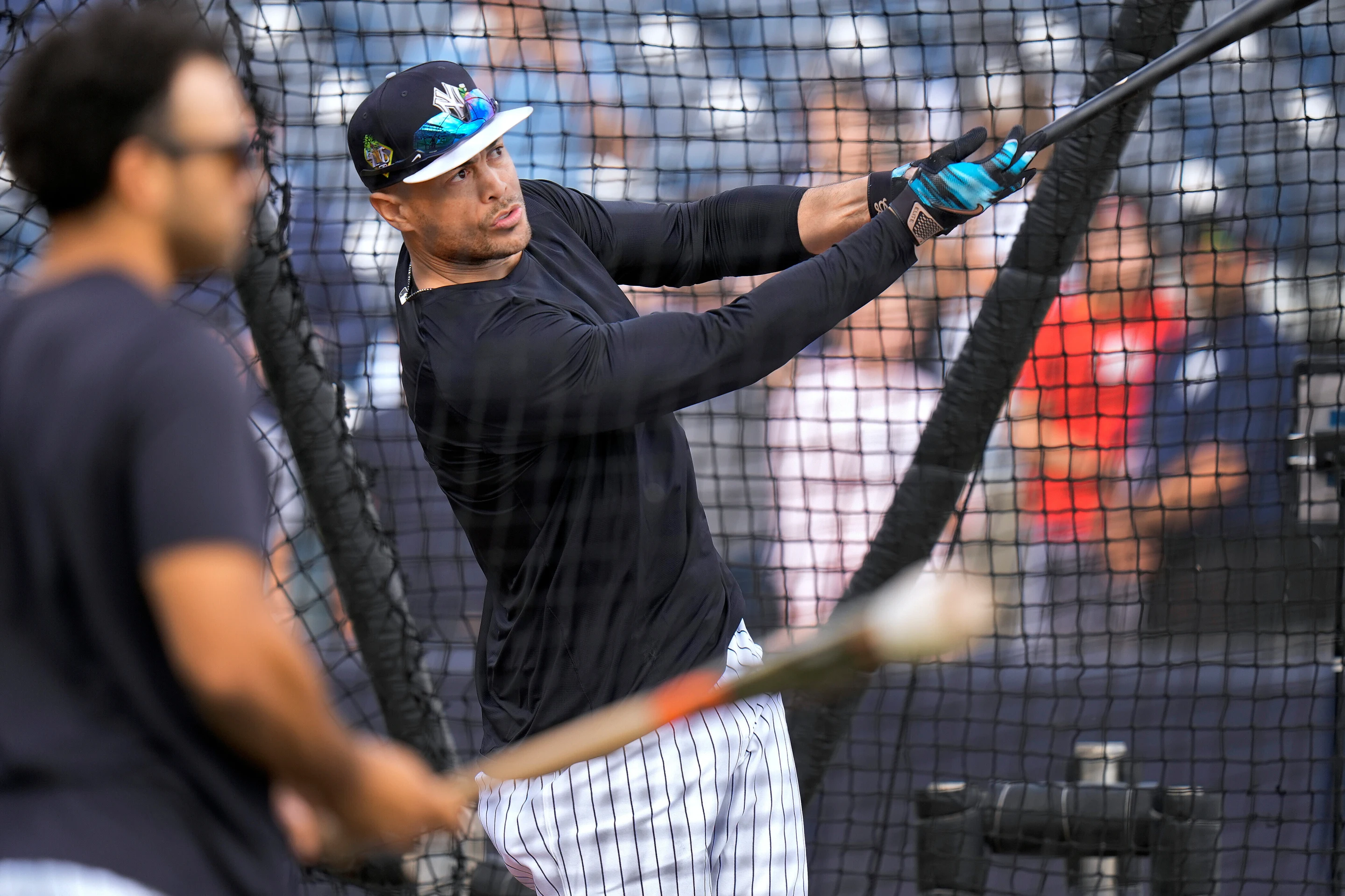 Giancarlo Stanton busca un elusivo título con los Yanquis