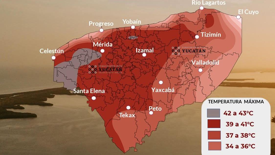 Pronóstico del tiempo: Así será el clima en Yucatán este miércoles 6 de mayo
