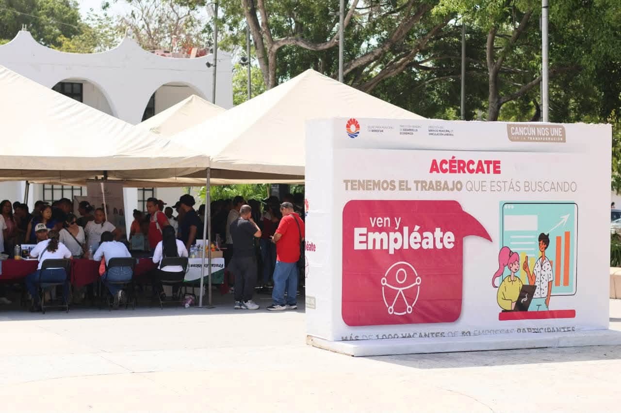Aumenta demanda de empleo en Cancún 