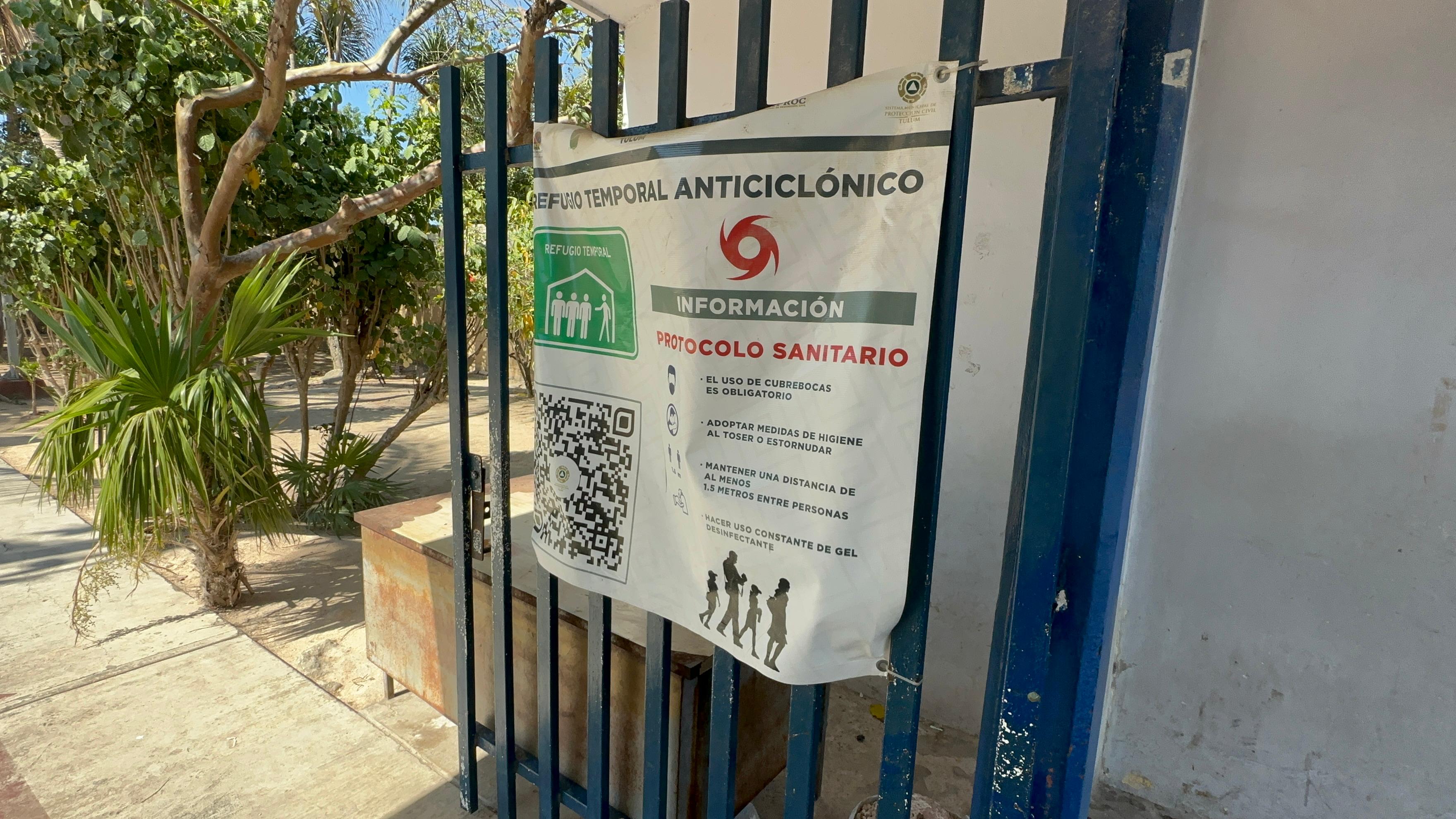 En Tulum, supervisan refugios de cara al inicio de la temporada ciclónica