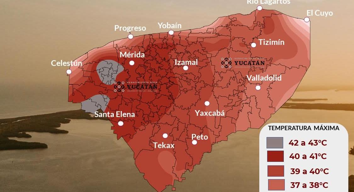 Pronóstico del tiempo: Así será el clima en Yucatán este jueves 7 de mayo