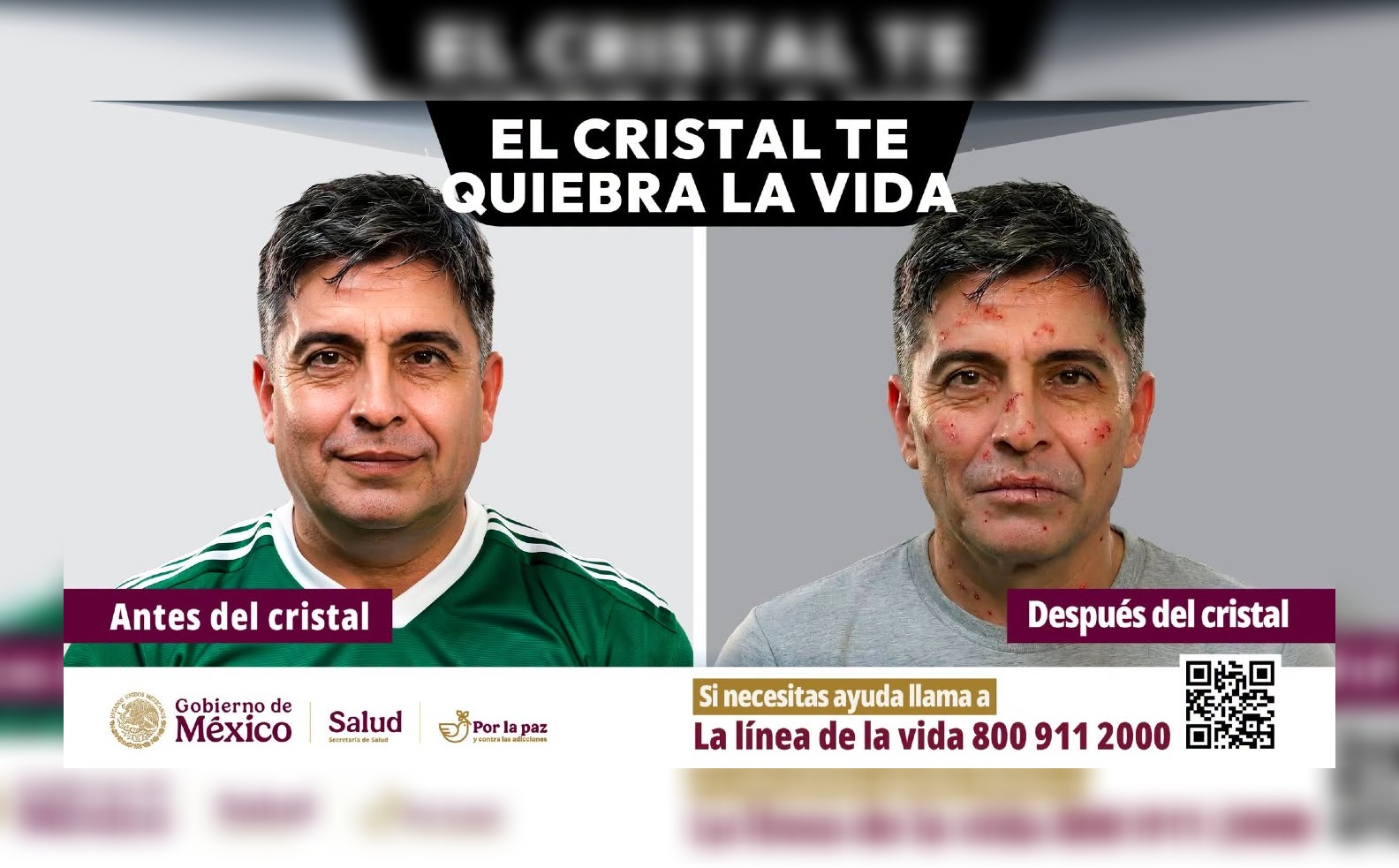 Preocupa aumento en el consumo de cristal en Quintana Roo 