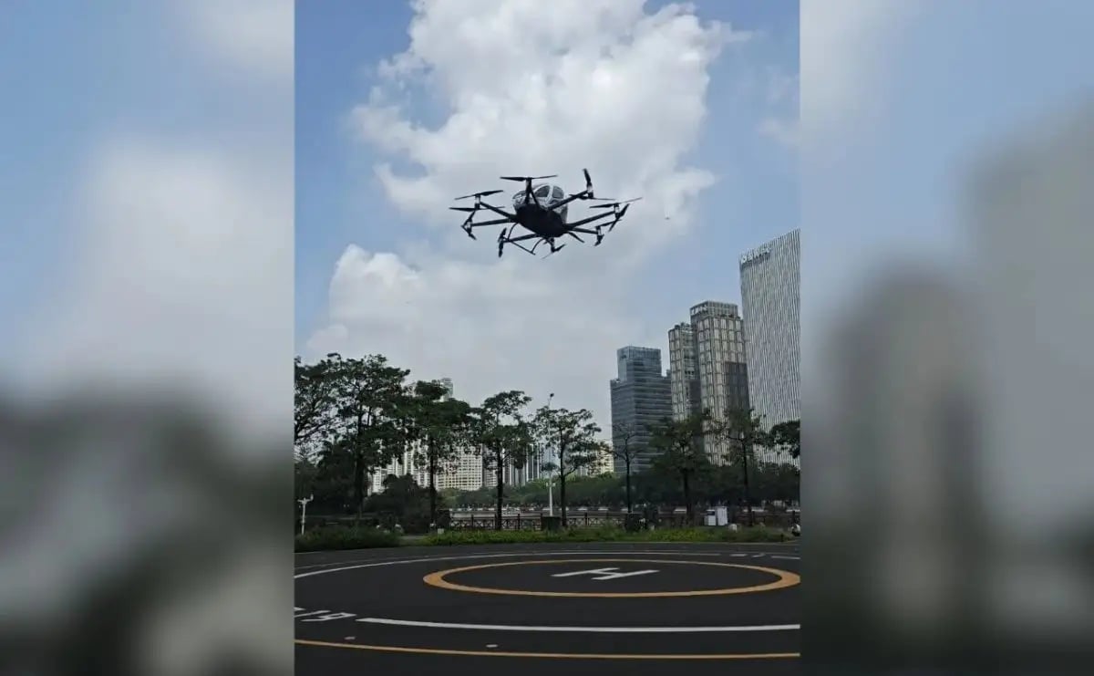 Impulsarán la economía china drones y taxis autónomos para 2035