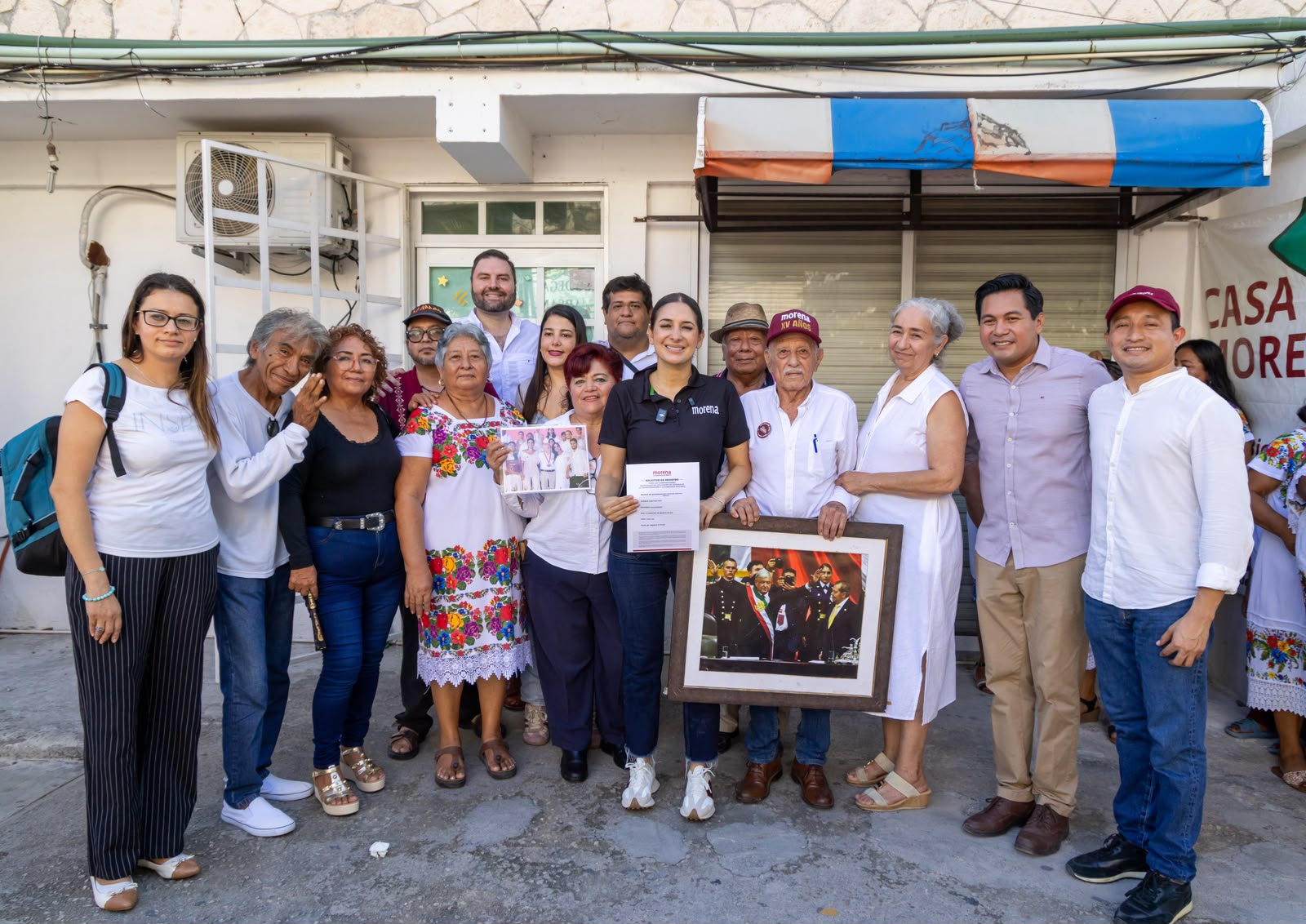 Estefanía Mercado se registra para el proceso interno de Morena hacia la presidencia municipal de Playa del Carmen