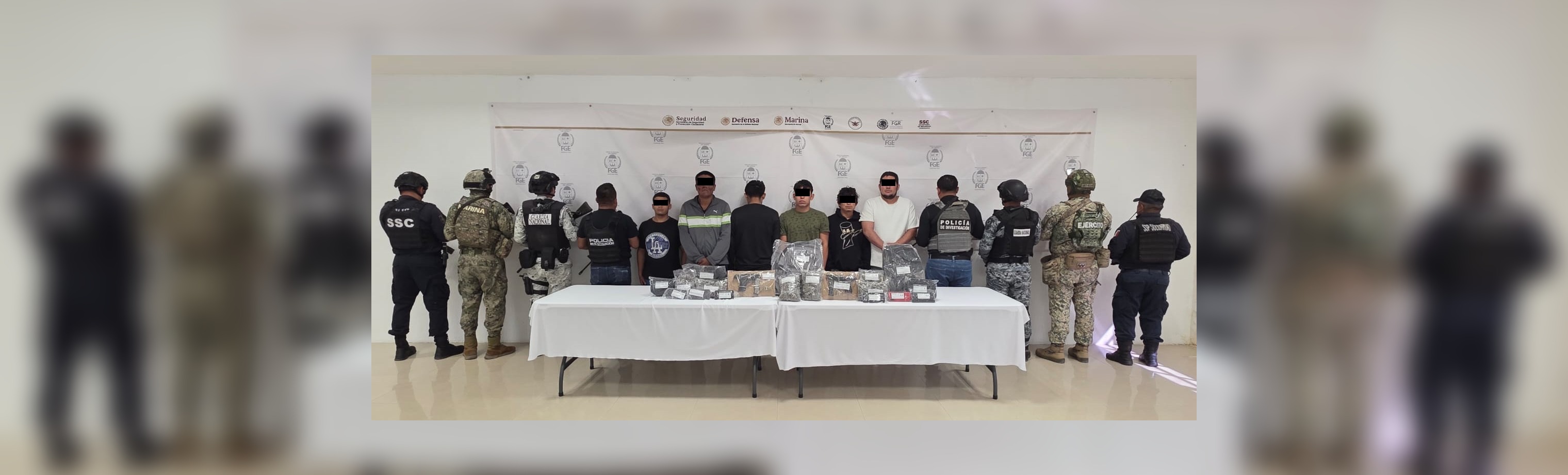 Capturan a seis sujetos por quema de vehículos en Playa del Carmen