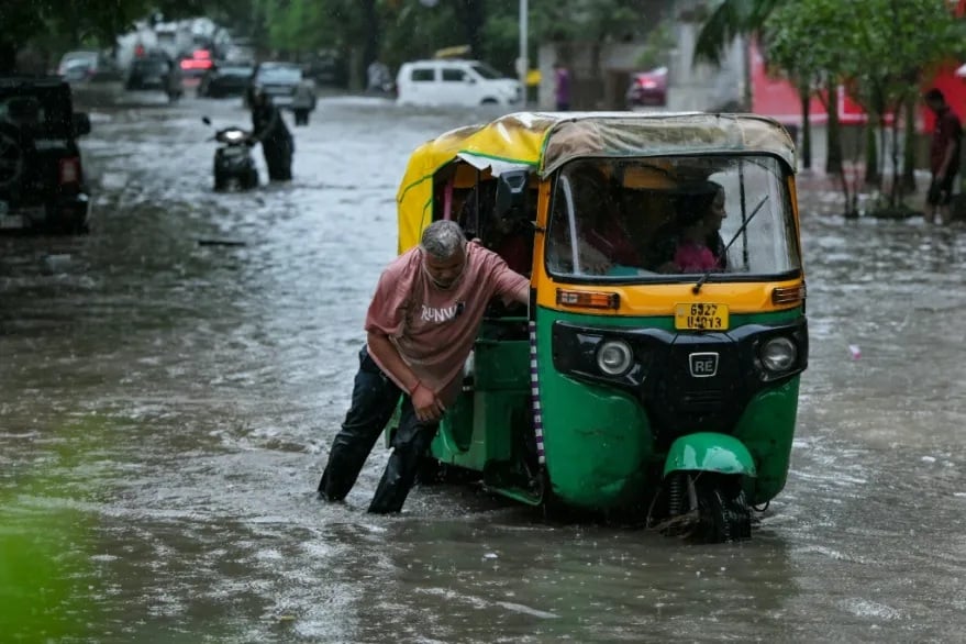 Millones de personas afectadas por las inundaciones en el este de India