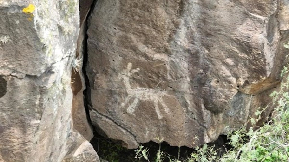 Descubren petrograbados milenarios durante trabajos del tren a Querétaro