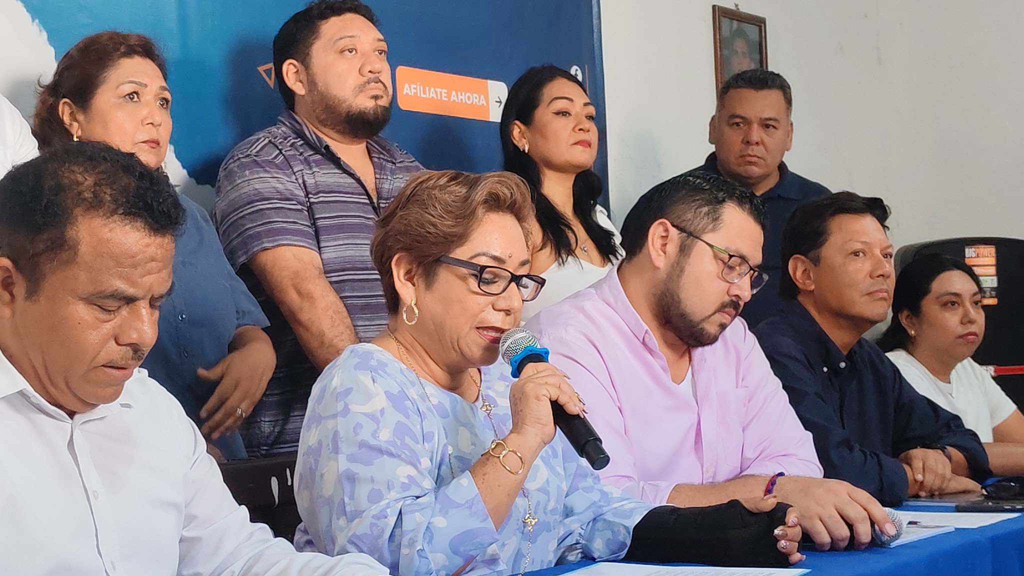 A finales de mes regresaría dirigencia estatal del PAN a Rosario Cruz y Jhosué Golib en Campeche