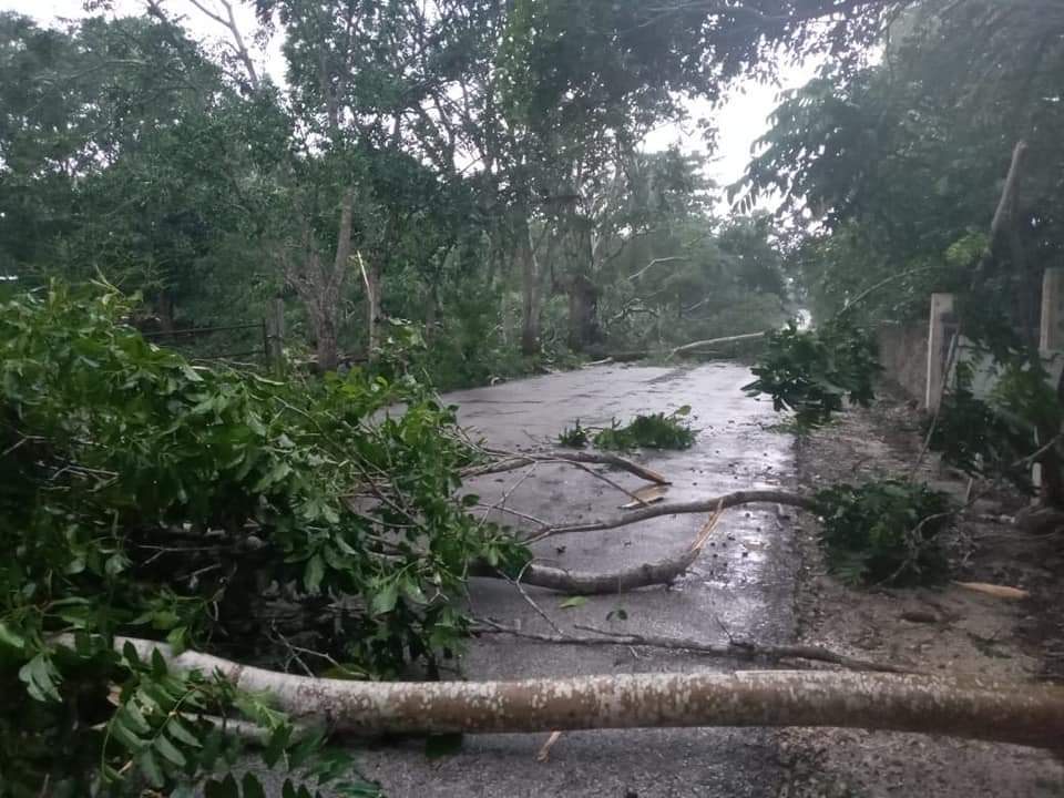 En imágenes: Yucatán tras el paso de 'Delta'