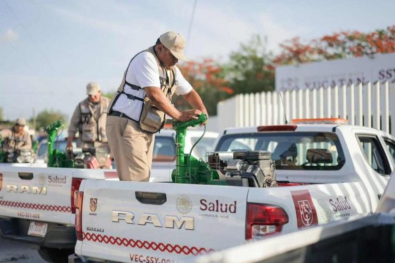 Refuerzan prevención contra dengue, zika y chikungunya en Yucatán
