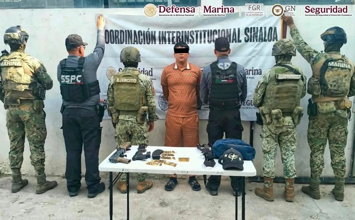 Detienen a ocho presuntos integrantes del Cártel de Sinaloa, de la Mayiza y Los Chapitos