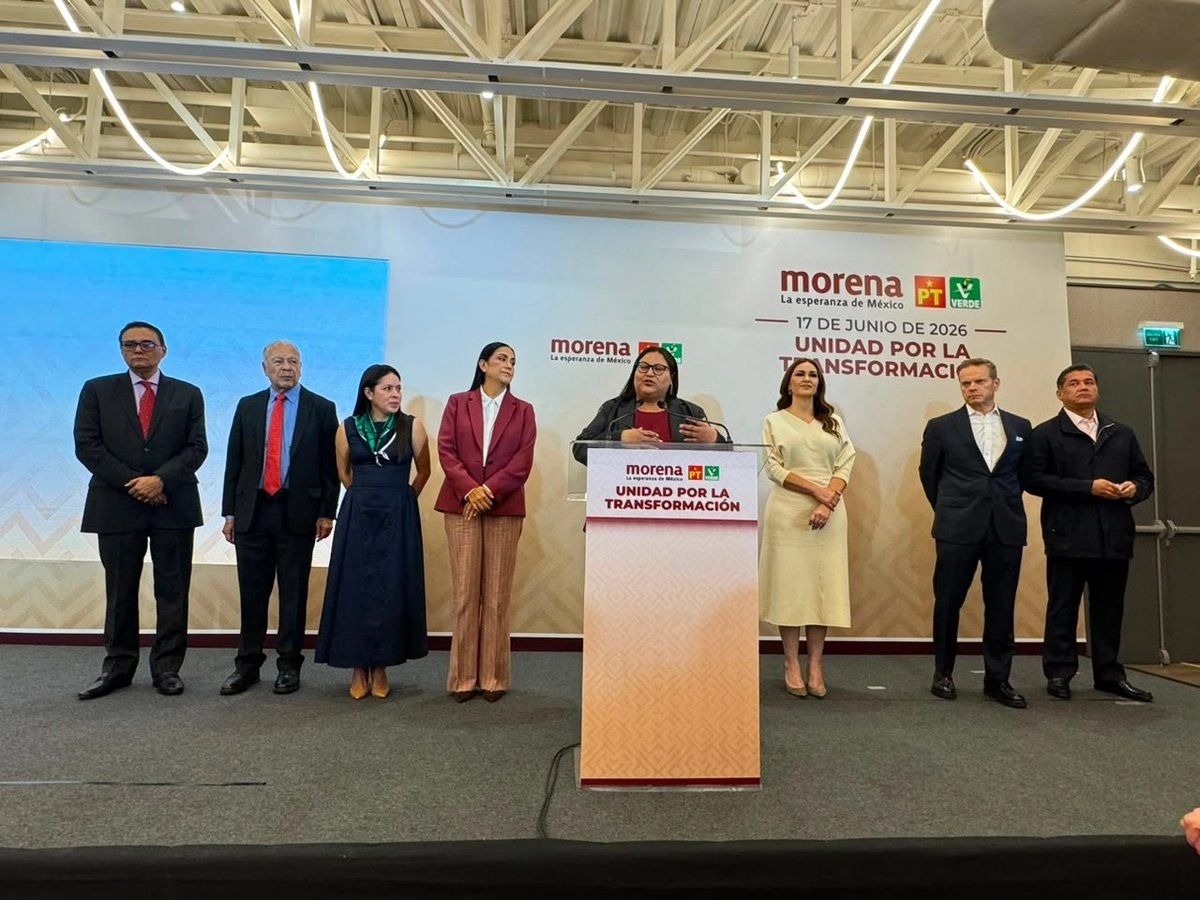 Registro de aspirantes de Morena, PT y PVEM para 2027 iniciará el lunes próximo