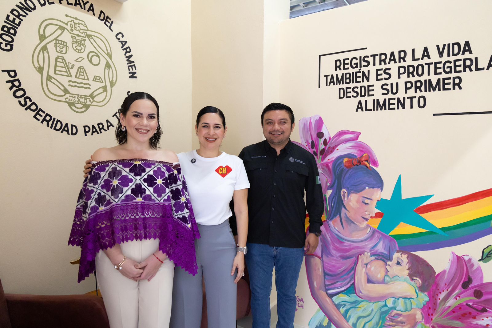 Estefanía Mercado pone en marcha Sala de Lactancia en el Registro Civil de Playa del Carmen