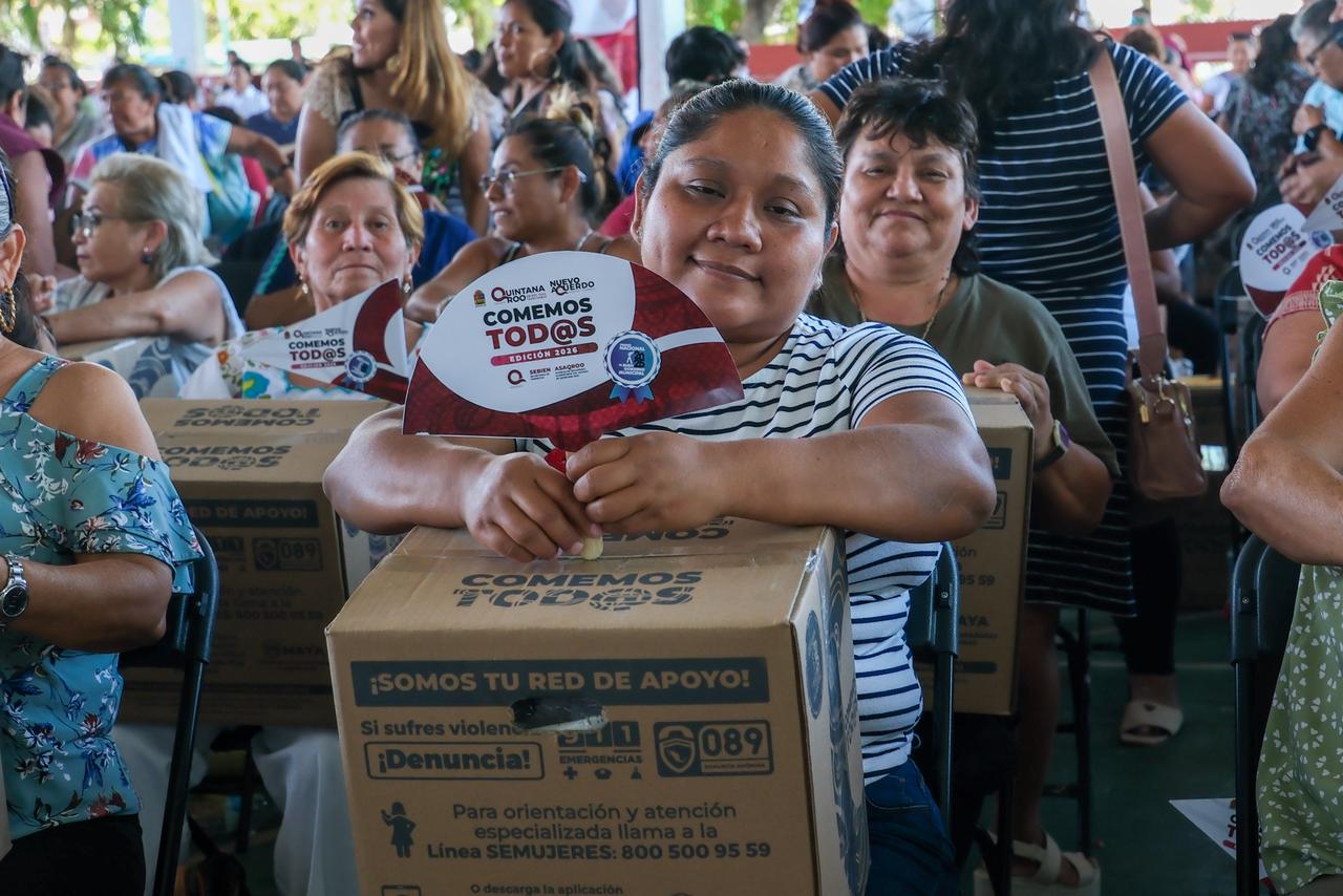 Fortalece Quintana Roo programas que benefician a los más vulnerables