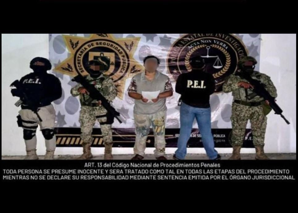 Detienen a probable responsable de feminicidio y violación en agravio de una niña en Izamal