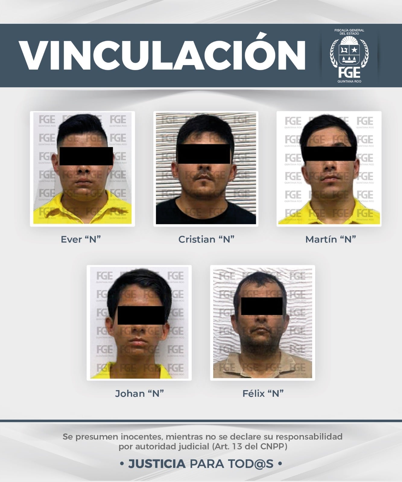 Dan prisión preventiva a los cinco detenidos por el caso Animalandia, en Playa del Carmen