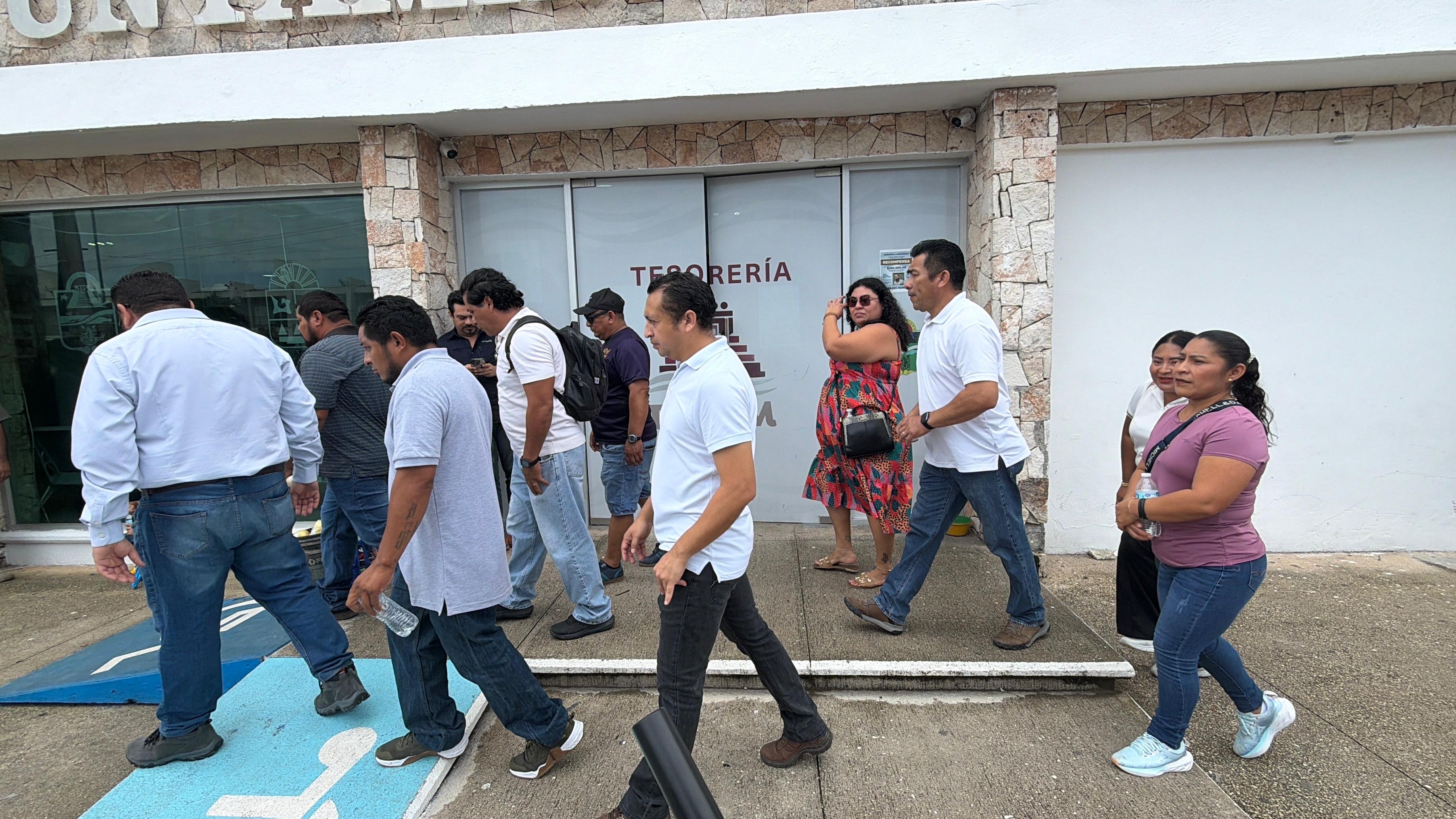 Garantizan pago de sueldo y prestaciones a trabajadores del Ayuntamiento de Tulum 