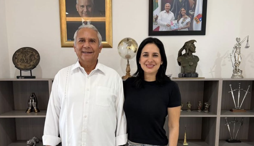 Mercado se reúne con el fiscal Raciel López para fortalecer la estrategia de seguridad en Playa del Carmen